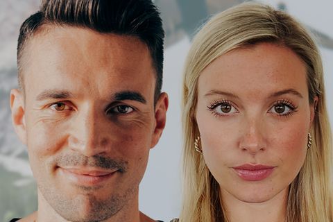 Hannes Holtermann und Luisa Fernau
