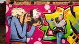 Photo from one of the projects during production of the book “One Week with 1UP” in Berlin at Haubentaucher, May 26, 2017