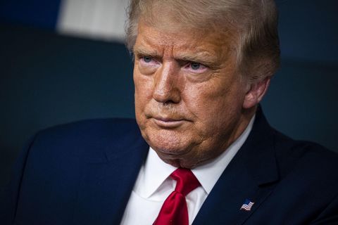 Hatte über das Coronavirus und das Tragen von Masken in den vergangenen Monaten viel zu sagen: US-Präsident Donald Trump