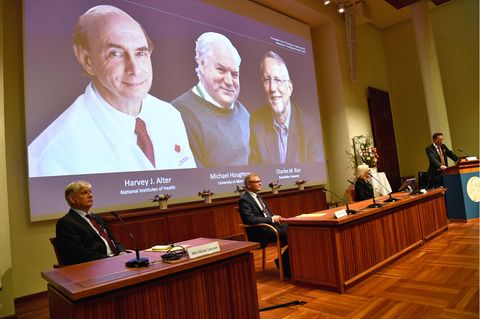 Bekanntgabe des Medizin-Nobelpreises in Stockholm