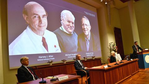 Bekanntgabe des Medizin-Nobelpreises in Stockholm