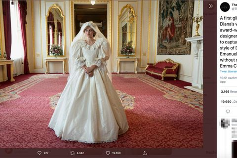 Emma Corrin als Prinzessin Diana