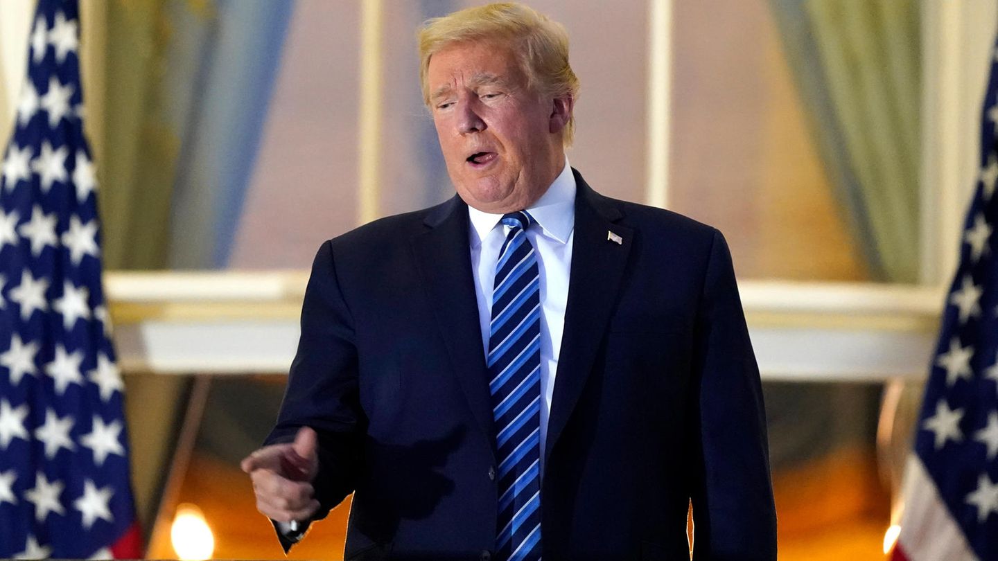 US-Präsident Donald Trump ist zurück im Weißen Haus
