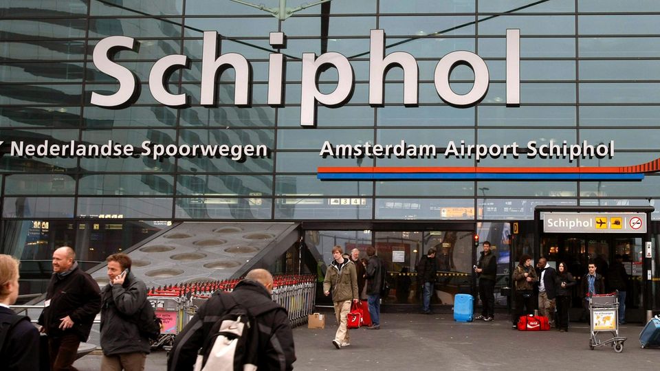Der Amsterdamer Flughafen Schiphol