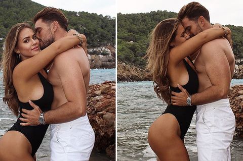 Diese Fotos posteten Jessica Paszka und Johannes Haller bei Instagram