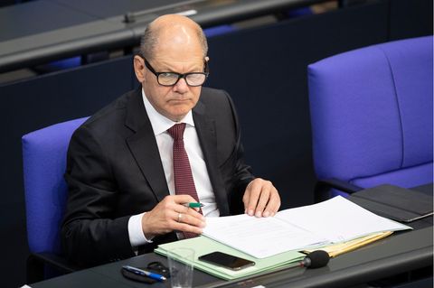 Bundesfinanzminister Olaf Scholz (SPD) 