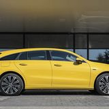 Der Mercedes CLA 250 e Shooting Brake ist 4,69 Meter lang