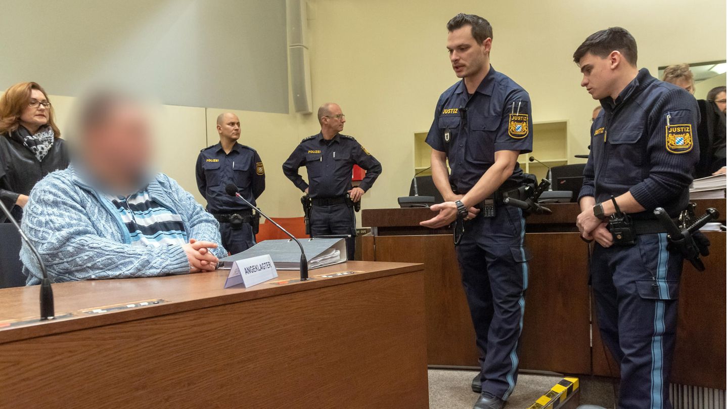 Der Angeklagte Grzegorz Stanislaw W. Ende 2019 im Gericht in München