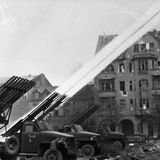 Die Raketenwerfer wurden auch in der Eroberung von Berlin eingesetzt.