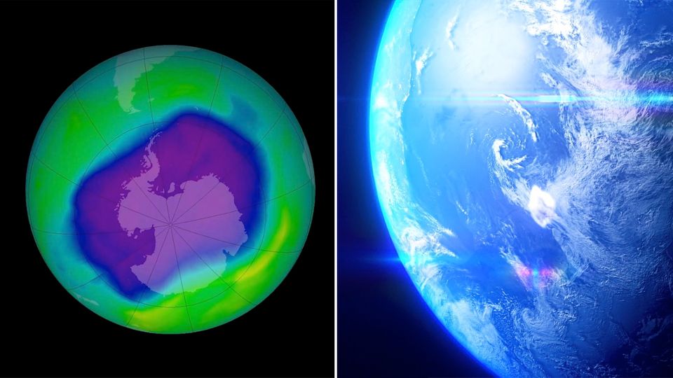 Ozonloch über der Antarktis Ozonloch über der Antarktis