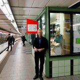 Zuhörkiosk U-Bahnstation Emilienstraße