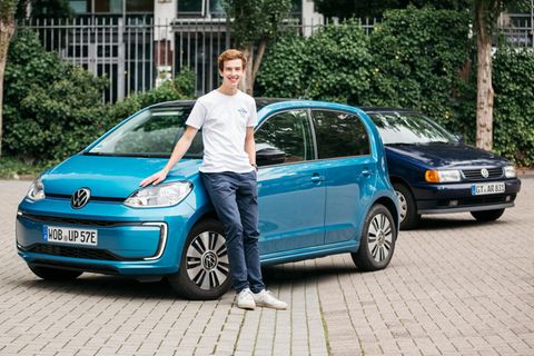 Lieber den e-up als den Polo: Marco Rolef ist entschieden