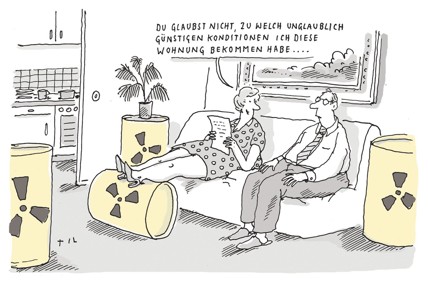 Til Mette: Cartoon der Woche