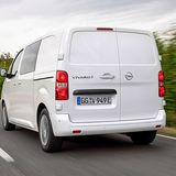 Der Opel Vivaro-e schafft bis zu 1.200 Kilogramm Nutzlast