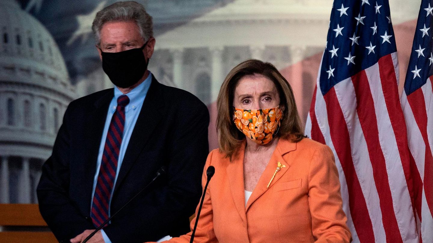 Die Sprecherin des Repräsentantenhauses, Nancy Pelosi