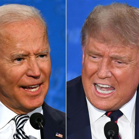 Joe Biden (l.) und Donald Trump in einer Bild-Combo