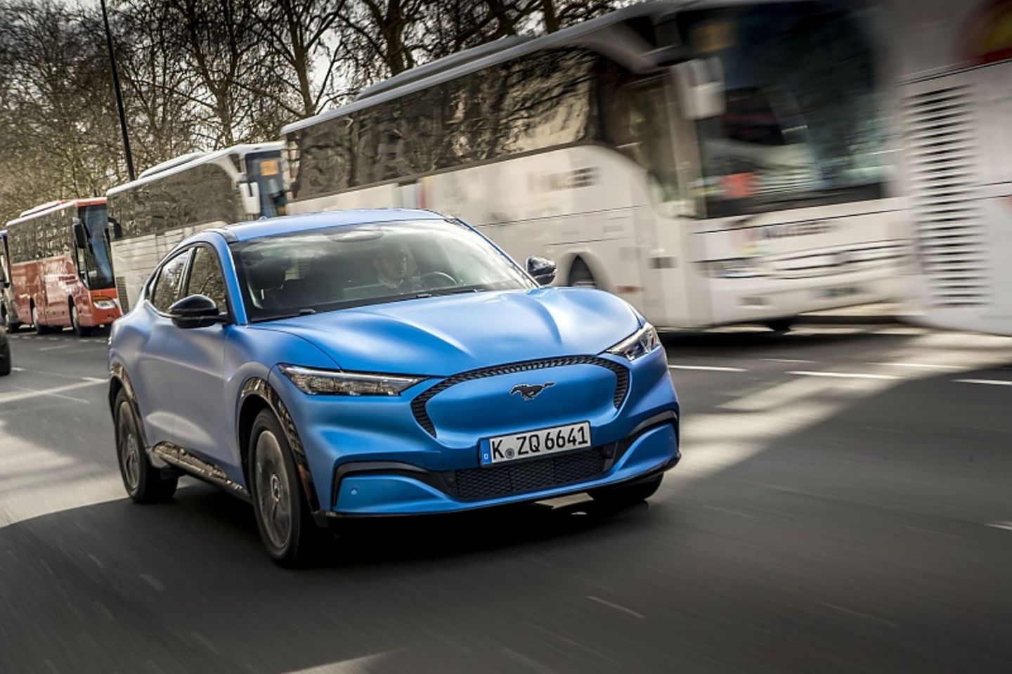 Der Ford Mach-E hat bis zu 258 kW / 346 PS