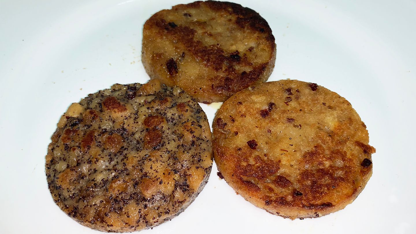 So sehen die Knödel angebraten aus