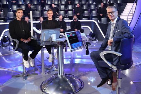 Goretzka und Kimmich bei Günter Jauch