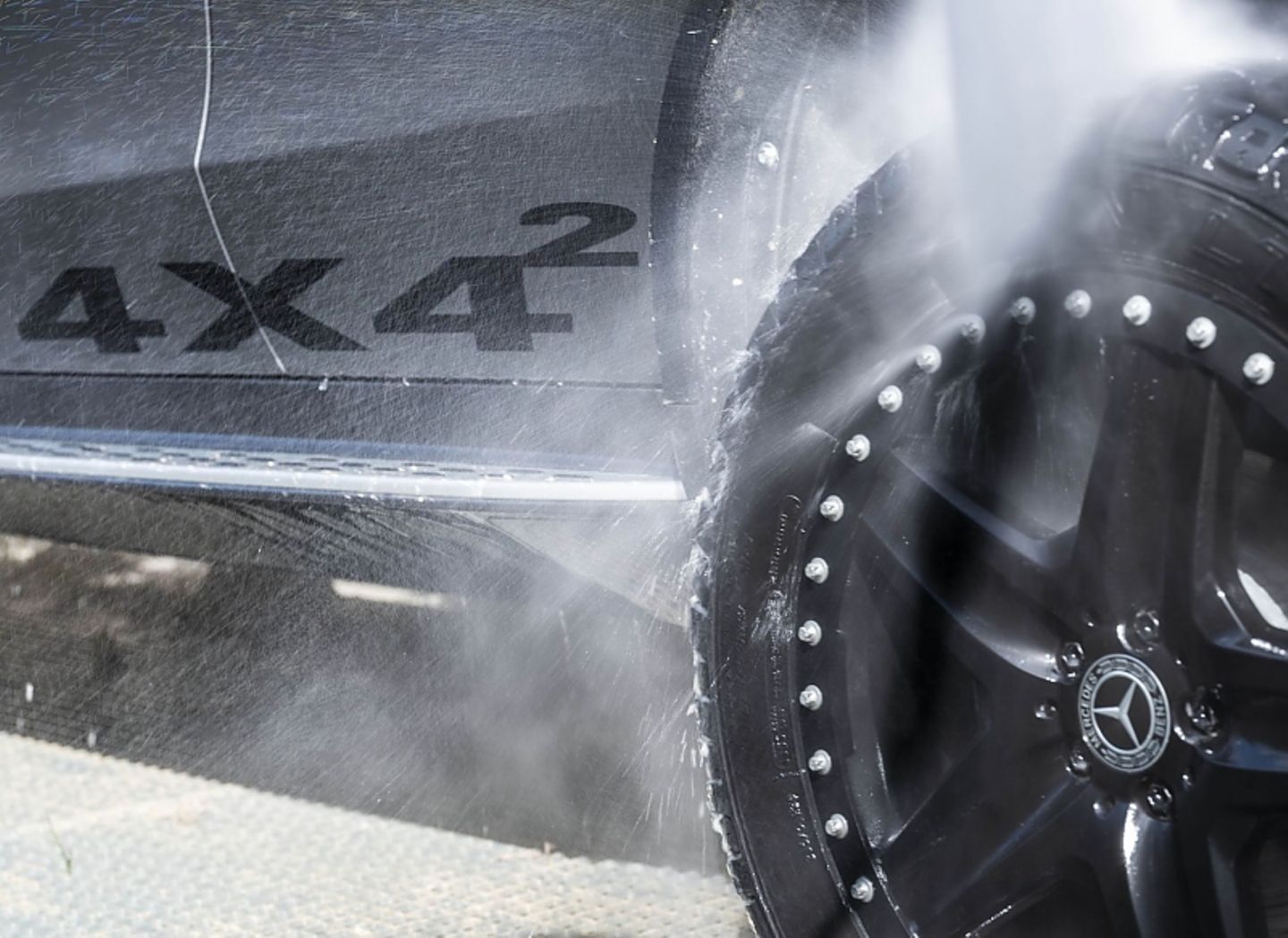 Der Mercedes EQC 4x4² zeigt, dass Elektromobilität auch Off Road funktioniert
