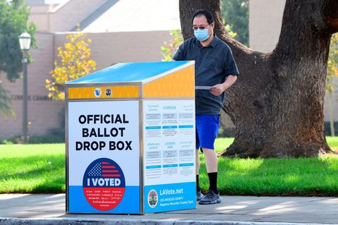 US-Wahl Ballot Box