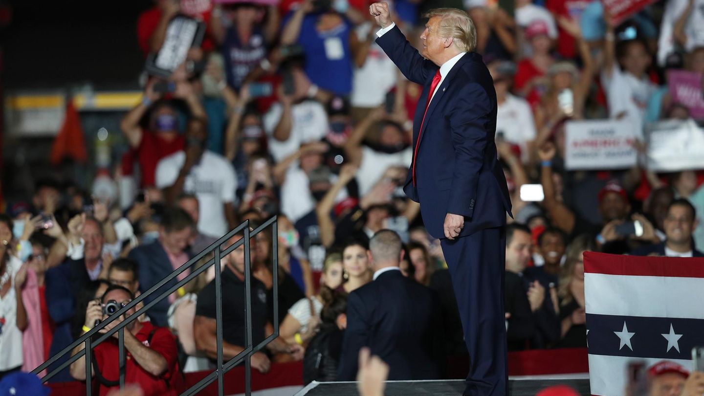 Donald Trump im Wahlkampf in Florida