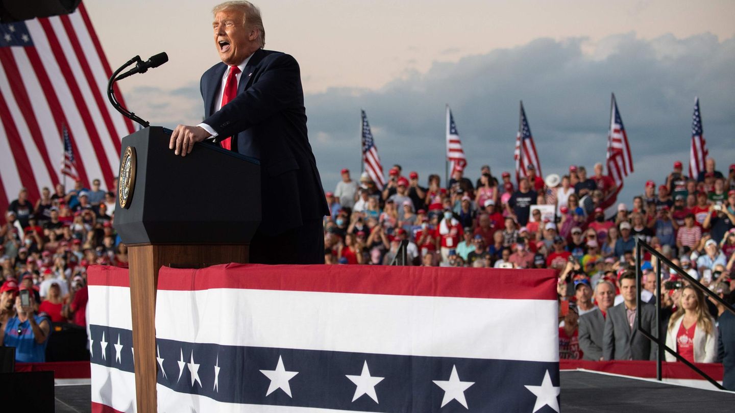 Donald Trump im Wahlkampf in Florida