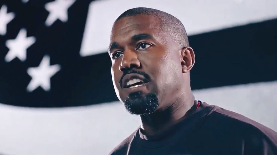 Kanye West veröffentlicht ersten Wahlwerbespot Kanye West veröffentlicht ersten Wahlwerbespot