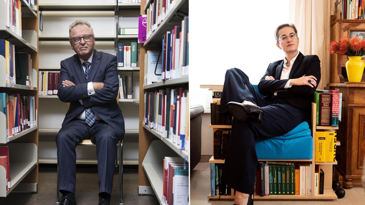 Hans-Jürgen Papier und Karoline Preisler