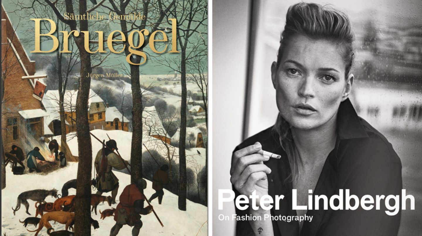 Zwei Cover des Taschen Verlags