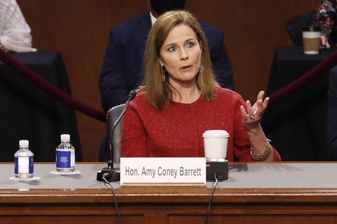 Amy Coney Barrett, die Kandidatin von US-Präsident Donald Trump für den Obersten Gerichtshof