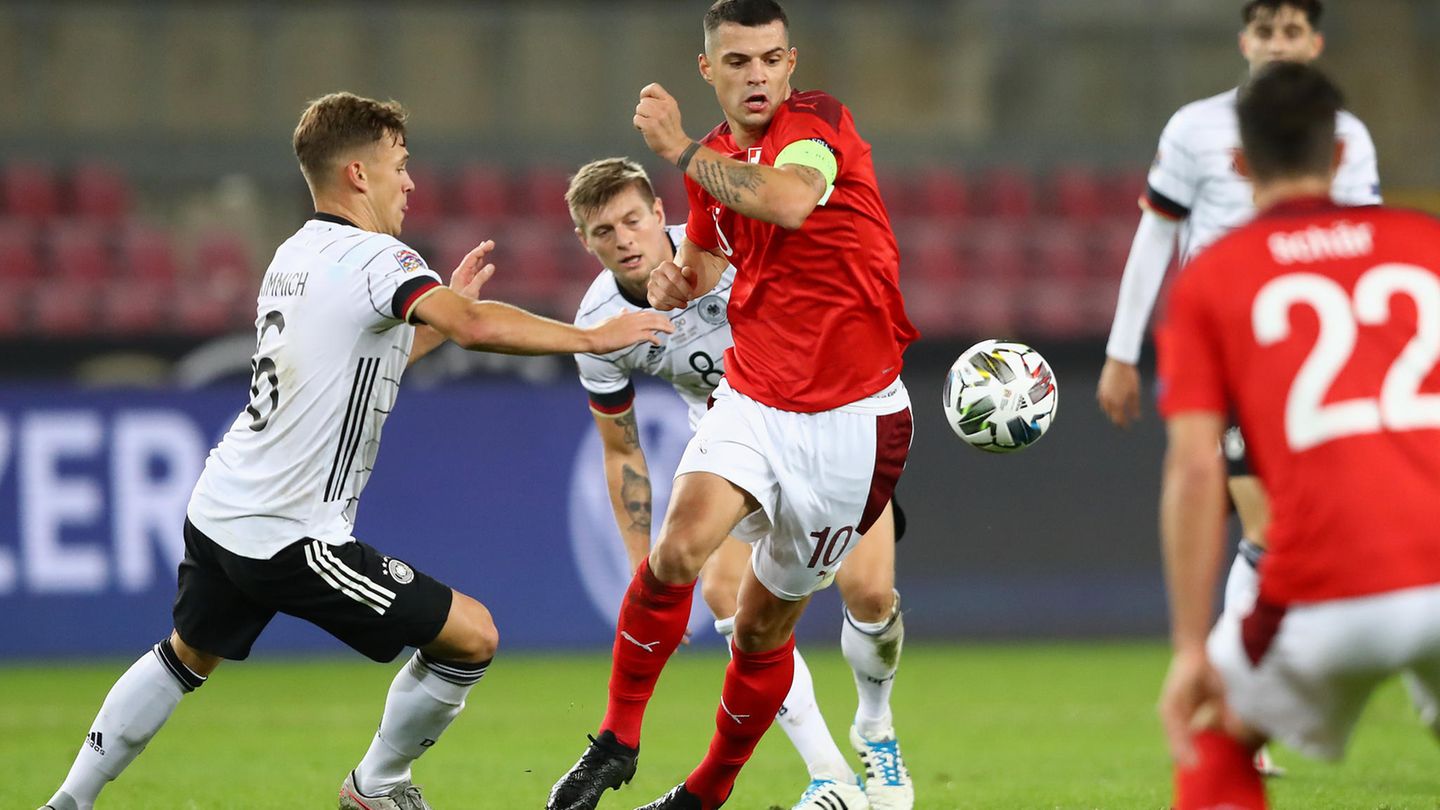 Umkämpftes Spiel zwischen Deutschland und der Schweiz