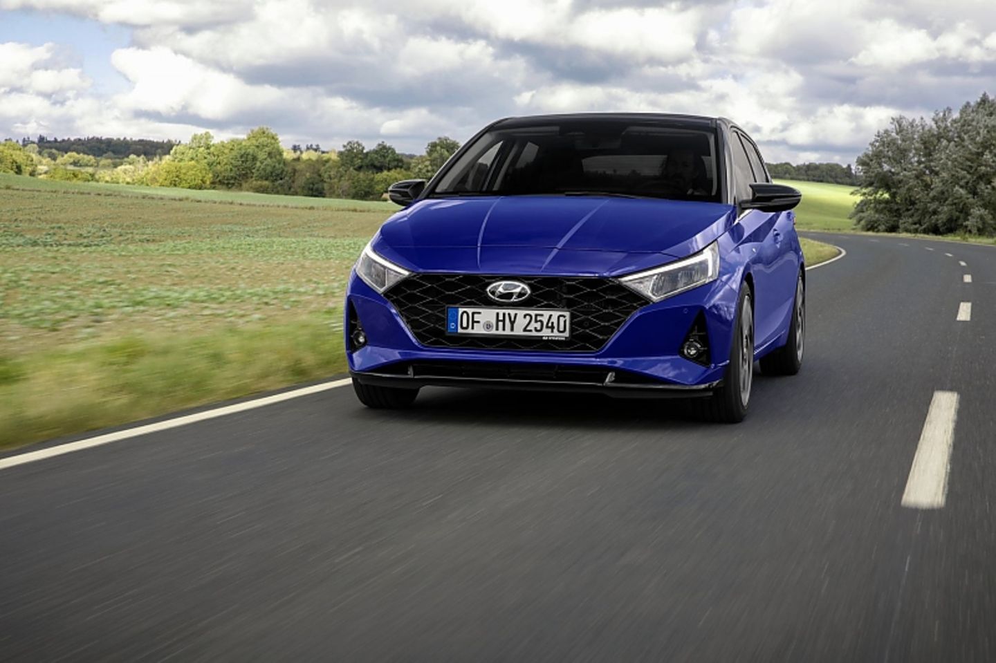 Nach 10,3 Sekunden erreicht der Hyundai i20 1.0 T-GDI die 100 km/h-Marke