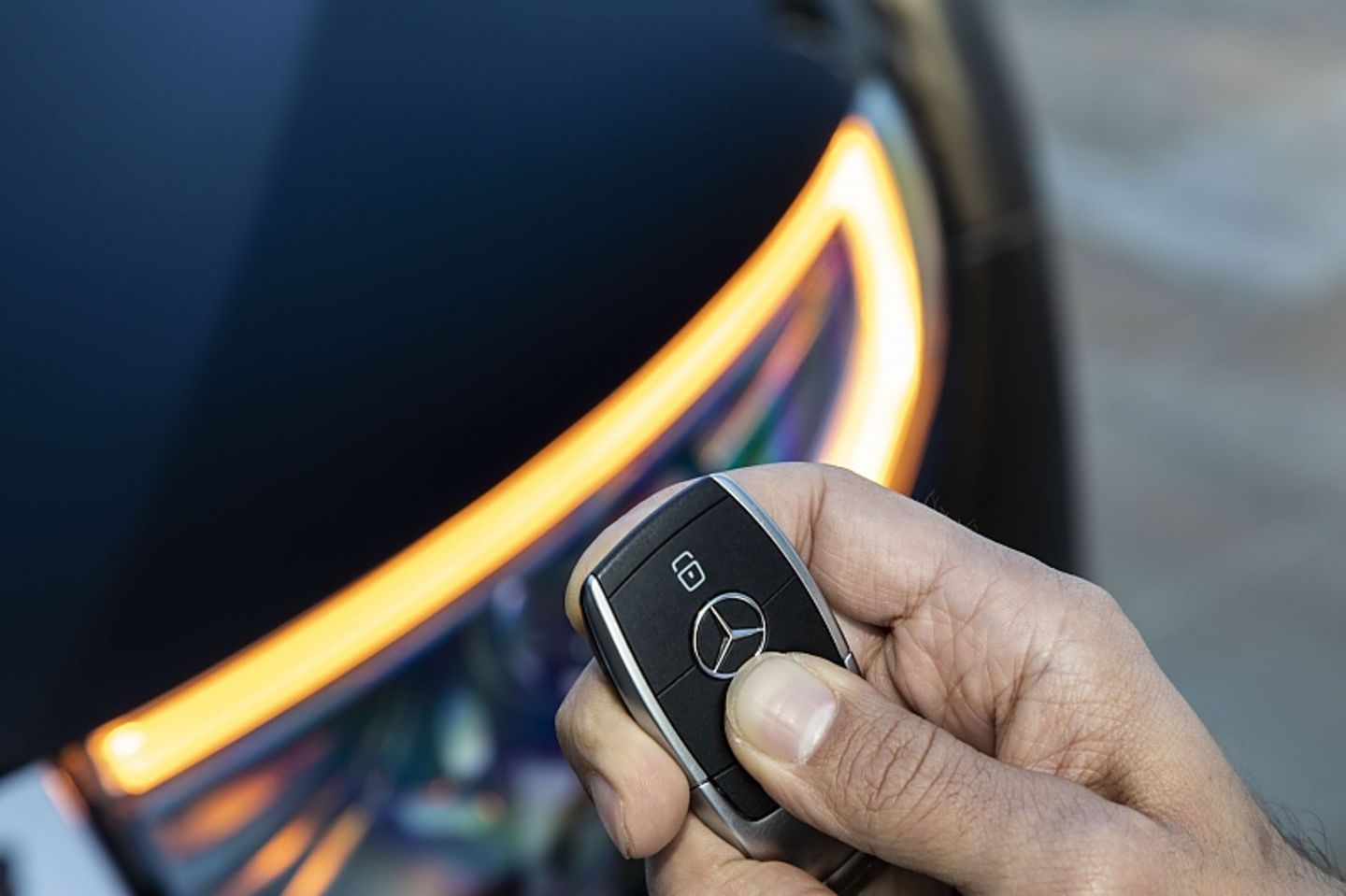 Mercedes EQC Klang Prototyp