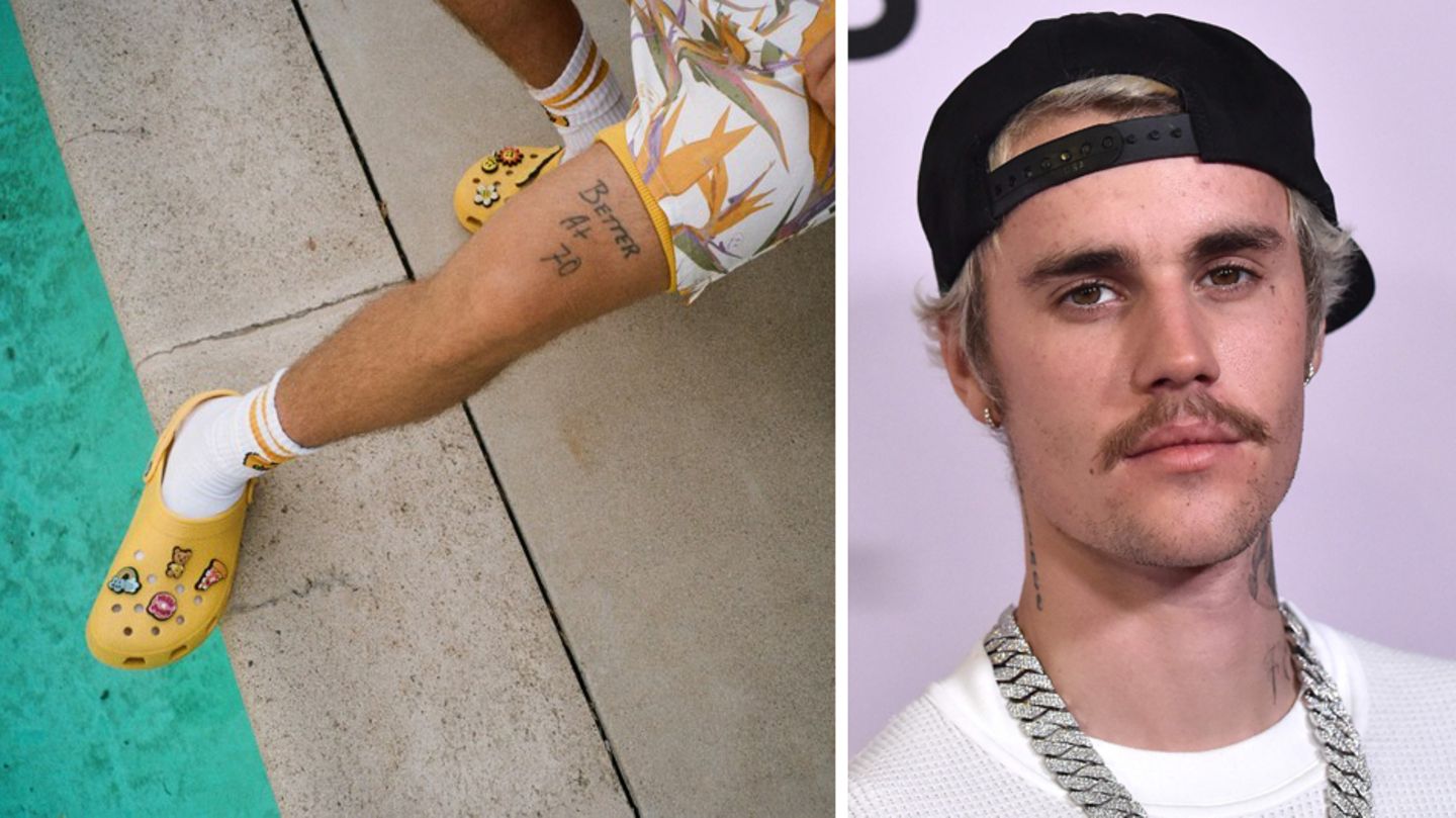 Justin Bieber hat seine eigenen Crocs auf den Markt gebracht