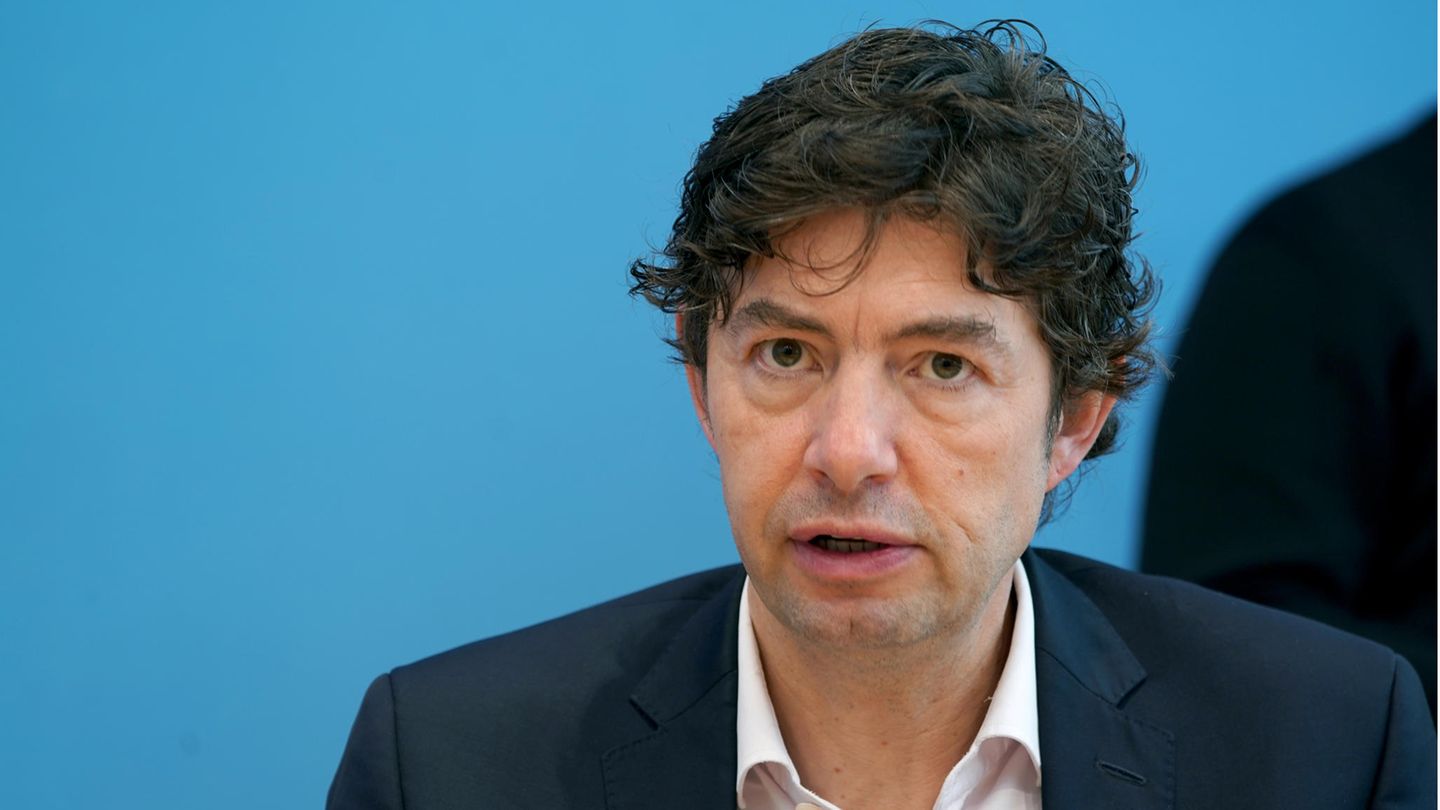 Virologe Christian Drosten von der Berliner Charité auf einer Pressekonferenz zur Coronavirus-Pandemie am 9. Oktober