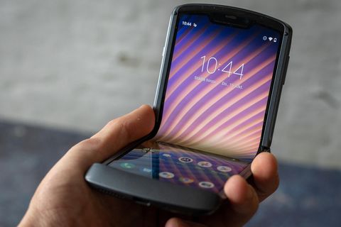 Klappt gut: das Motorola Razr 5G