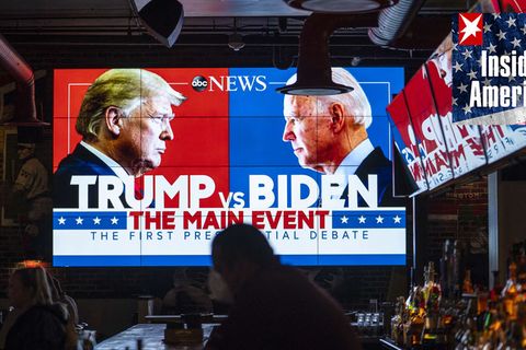 Donald Trump und Joe Biden