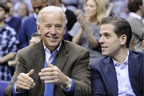 Joe Biden und Sohn Hunter im Jahr 2010