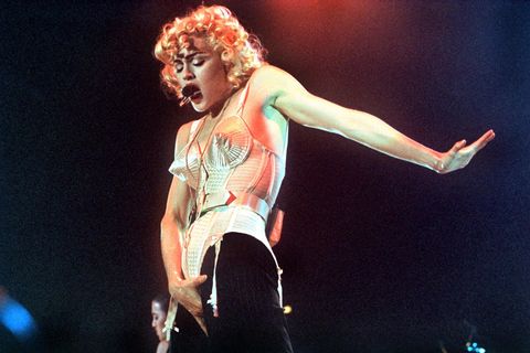 Madonna im Korsett von Gaultier