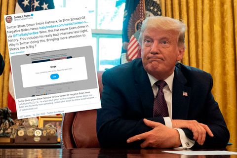 US-Präsident Donald Trump; Twitter-Screenshot