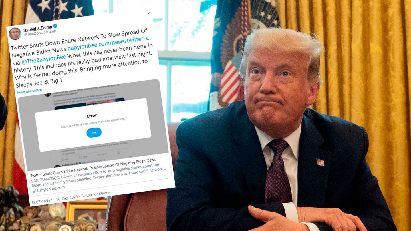 Donald Trump Fallt Auf Satire Text Rein Und Verbreitet Ihn Bei Twitter Stern De