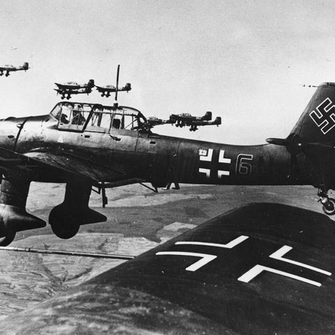 In der Luftschlacht um England veranstalten die Briten Scheibenschießen auf langsame Maschinen.