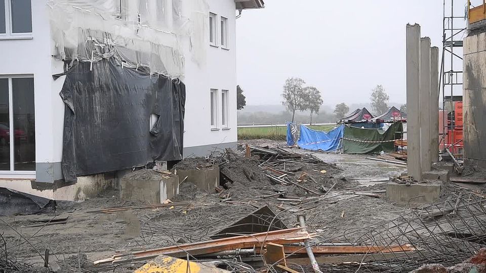 Oberbayern: Vier Tote bei Unfall auf Baustelle
