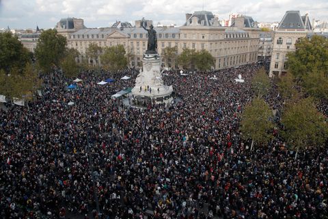 atz der Republik in Paris