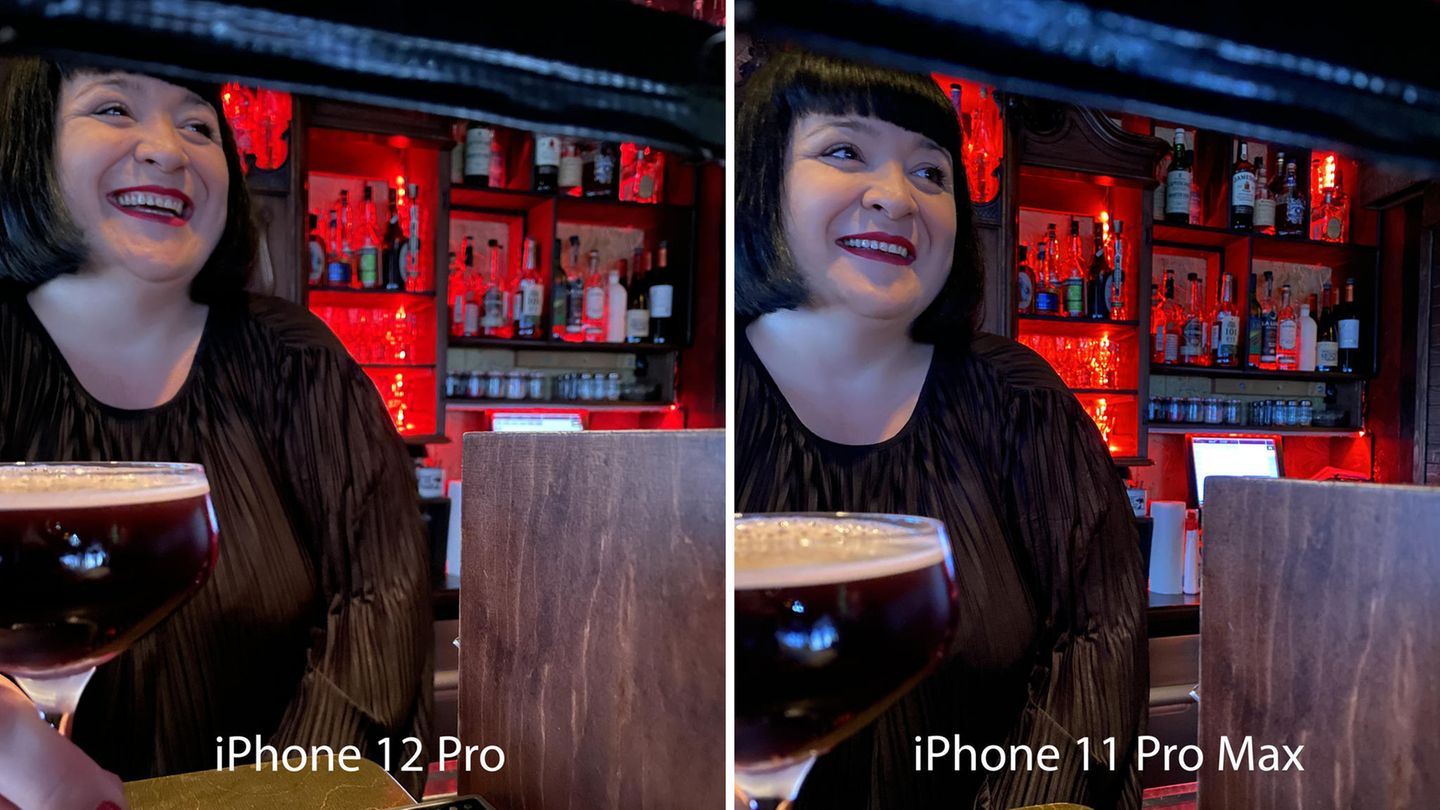 Beim iPhone 12 Pro ist der Hintergrund etwas unschärfer, was dem Foto einen professionelleren Look verleiht. Detailgrad und Schärfe sind ansonsten aber auf einem ähnlichen Niveau.