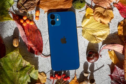 Das iPhone 12 gibt es in der Farbe Blau