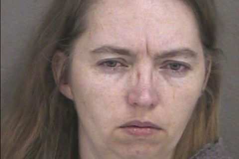 Lisa Montgomery in einem Polizeifoto