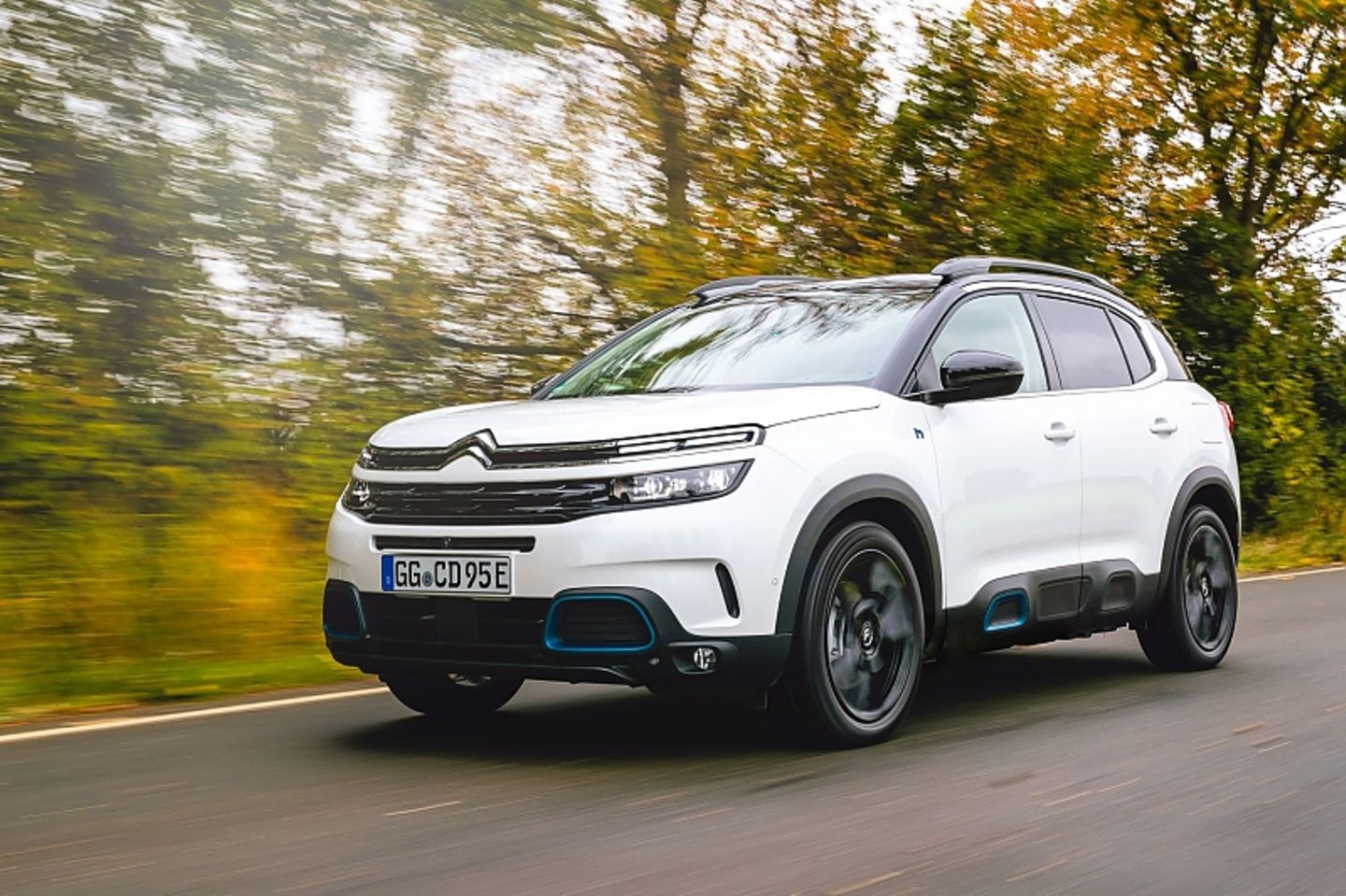 Der Citroën C5 Aircross Hybrid ist bis zu 225 km/h schnell