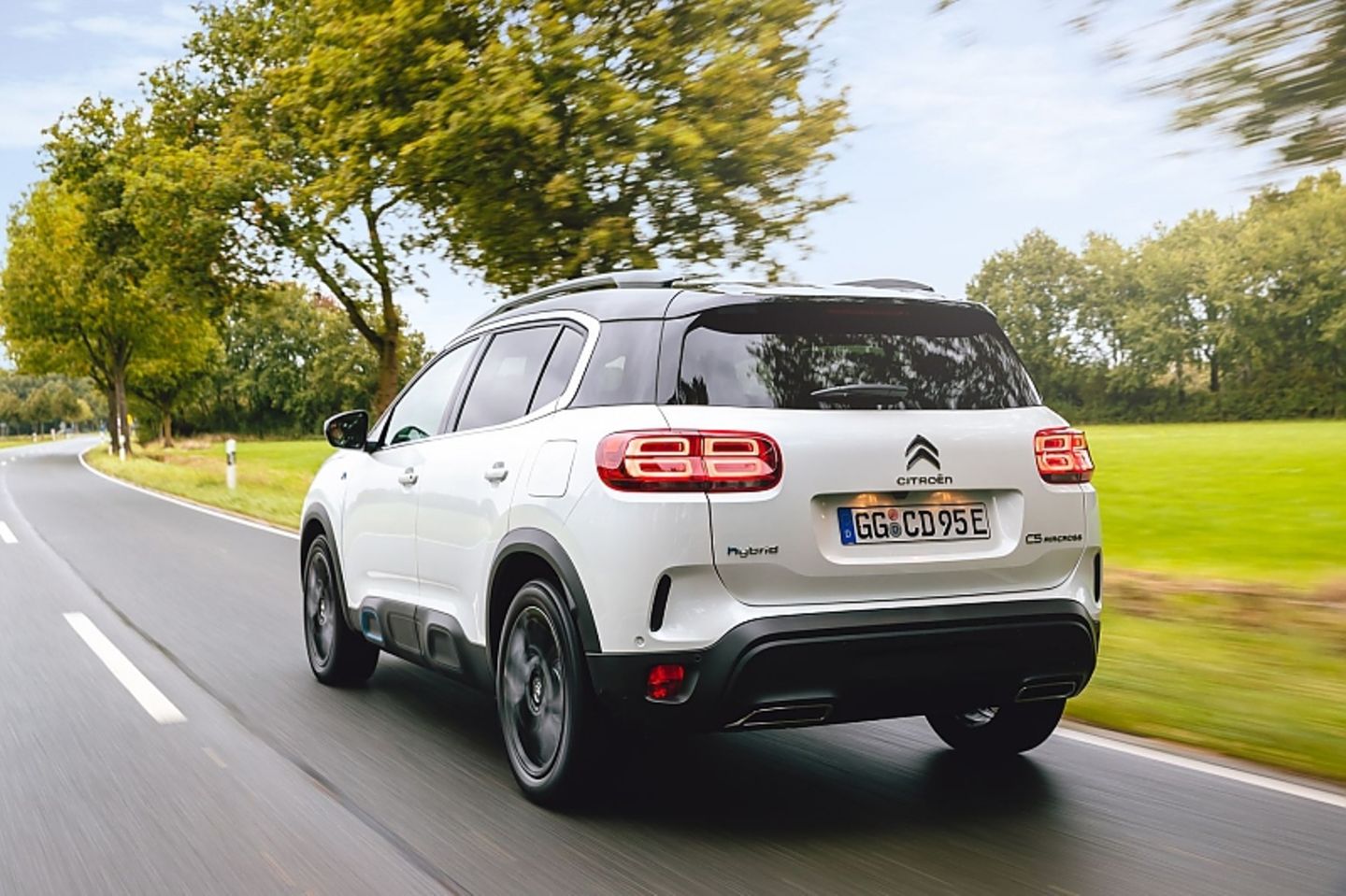 Der Citroën C5 Aircross Hybrid wiegt 1.942 Kilogramm